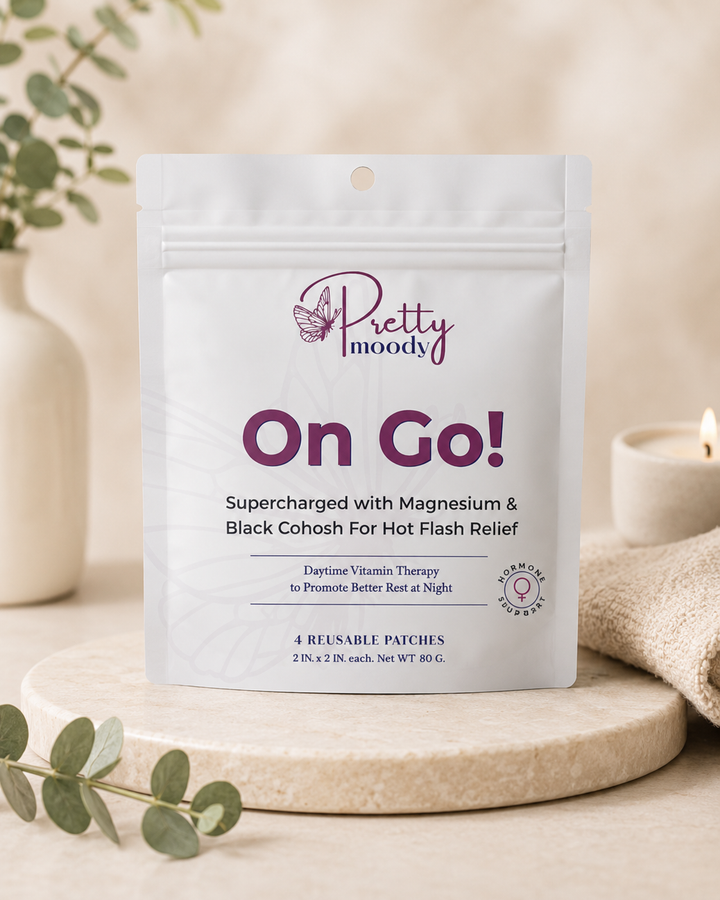 ALL NATURAL Hot Flash Relief Patch (Hormone Free)