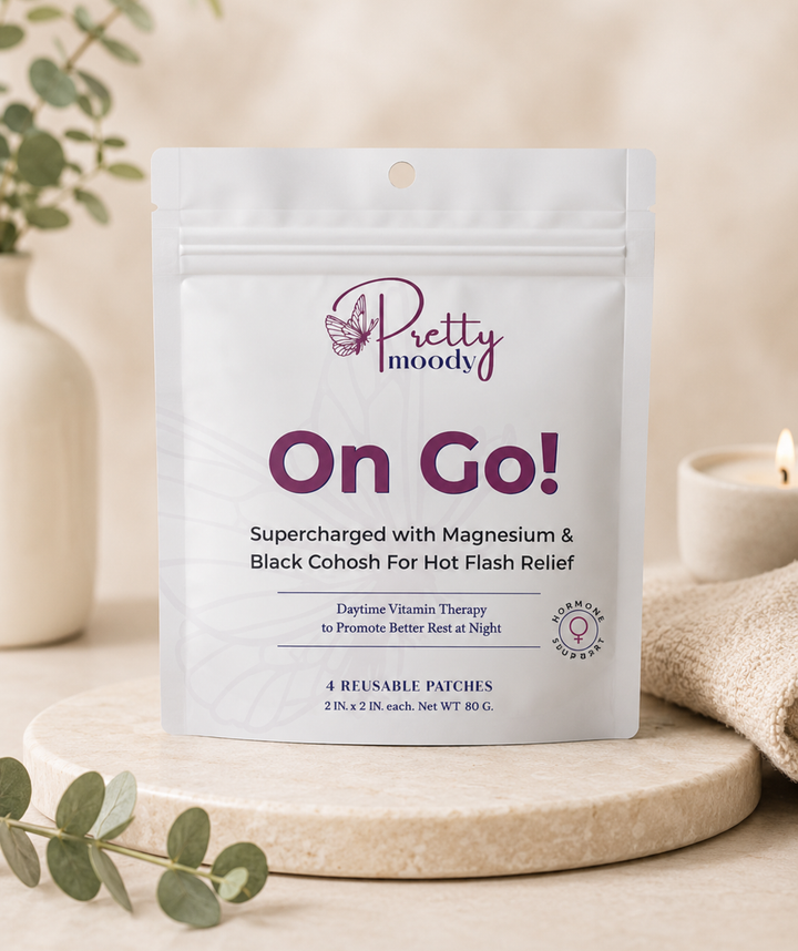 ALL NATURAL Hot Flash Relief Patch (Hormone Free)