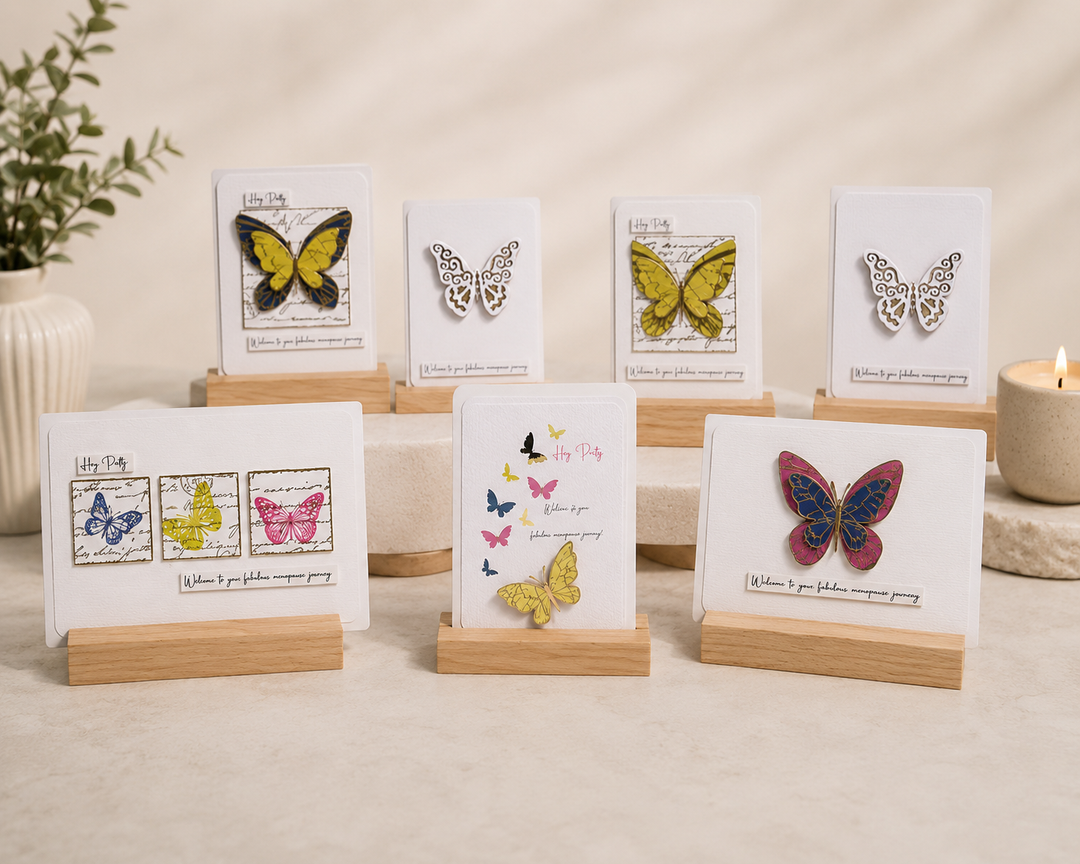 Menopause Greeting Cards - Handcrafted