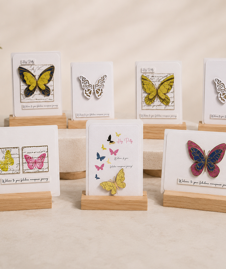 Menopause Greeting Cards - Handcrafted
