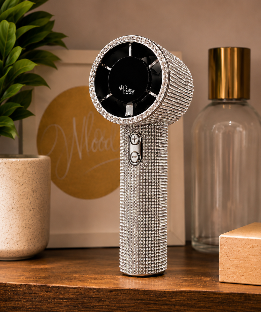 Pretty Moody® Pretty Chill™ BLING Mini Fan