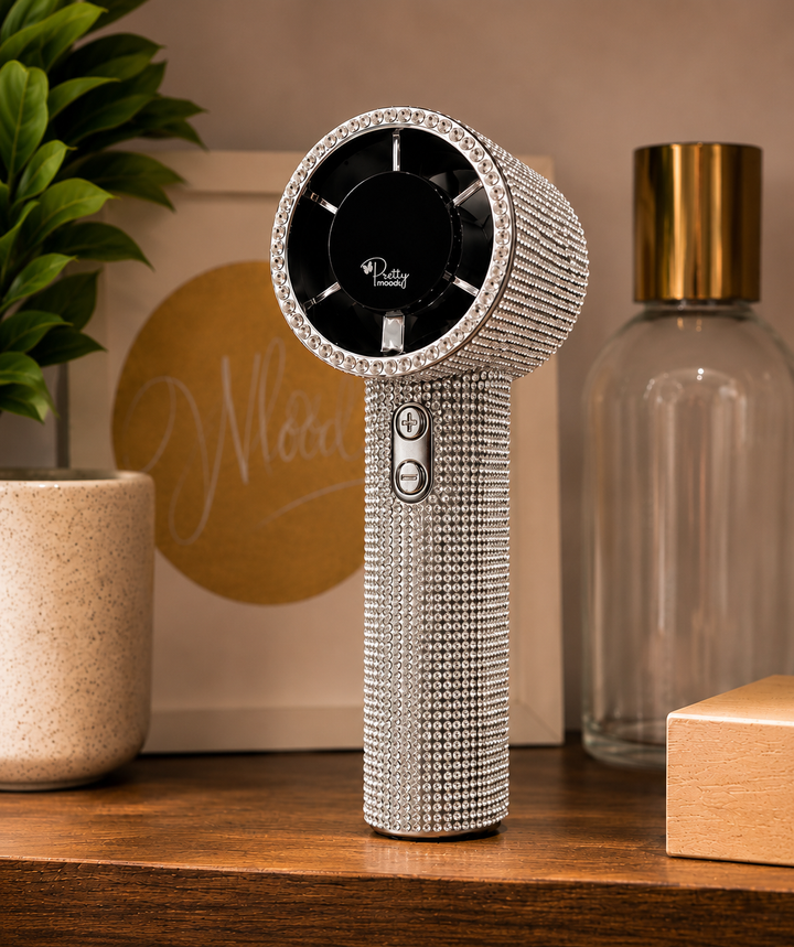 Pretty Moody® Pretty Chill™ BLING Mini Fan