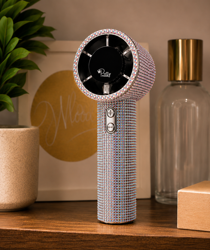 Pretty Moody® Pretty Chill™ BLING Mini Fan