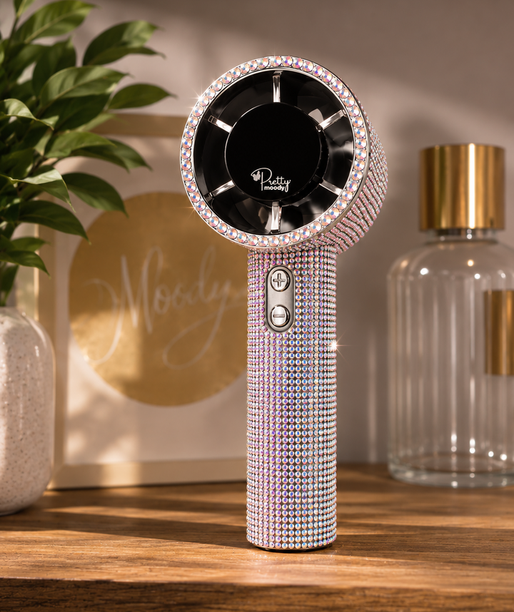 Pretty Moody® Pretty Chill™ BLING Mini Fan