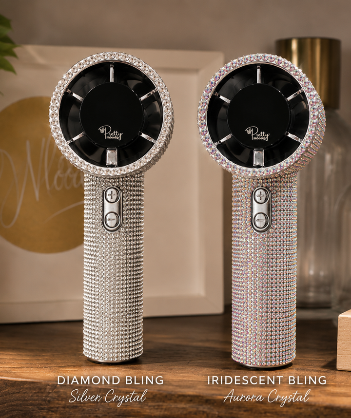 Pretty Moody® Pretty Chill™ BLING Mini Fan